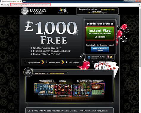 luxury casino connexion.